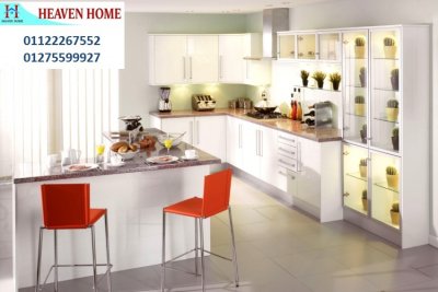سعر مطبخ اكريليك -شركة هيفين هوم  /  نعمل فى المطابخ والاثاث  / فرع المهندسين 01287753661
